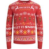 Jack&jones Jorhoho Knit Crew Neck Heren Trui