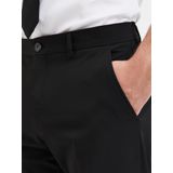 Selected Homme, Heren, Broeken, Zwart, Maat: 4XL Wol,