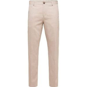 SELECTED Pantalon 'SNHNeil'  beige gemêleerd