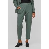 Vila Broek Vicarrie Lowny Rw 7/8 Pant - Noos 14081274 Duck Green Dames