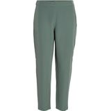 Vila Broek Vicarrie Lowny Rw 7/8 Pant - Noos 14081274 Duck Green Dames
