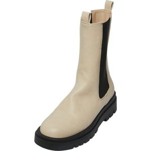 PIECES - PCTIA CHELSEA BOOT - Dames Laarzen - Zwart - Kunstleder