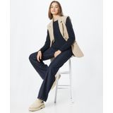 Selected Lulu O Nek Sweater Blauw Vrouw