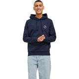 JACK & JONES JJETHAN Sweat Hood 2PK MP NOOS Pullover met capuchon, Navy Blazer/Pack: Navy Blazer+LGM, S, Navy Blazer/Pack: navy Blazer+lgm, S