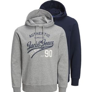 Jack & Jones Jjethan Sweat Hood 2pk Mp Noos Heren Trui