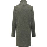 JDY - Gebreide Jurk - Zwart - Flat-Knit Stoffen - Regular Fit