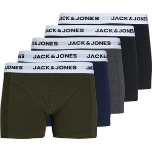Jack & Jones - Jacbasic Trunks - Boxershorts - Groen, Blauw, Grijs, Zwart - Katoen