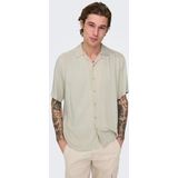 ONLY & SONS Kurzarmhemd »ONSDASH LIFE REG VISC RES SS SHIRT«