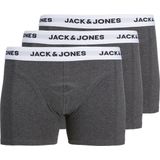 JACK&JONES PLUS - JACBASIC WHITE WB TRUNKS 3 PACK - Heren Onderbroek