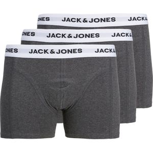 JACK&JONES PLUS - JACBASIC WHITE WB TRUNKS 3 PACK - Heren Onderbroek