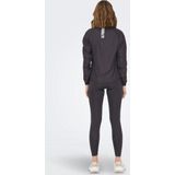 Only ONPEAN RUN HN TRAIN ZIP JCK Trainingsjas Dames Running Antraciet