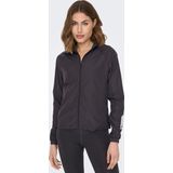 Only ONPEAN RUN HN TRAIN ZIP JCK Trainingsjas Dames Running Antraciet