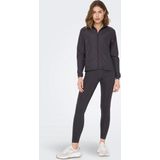 Only ONPEAN RUN HN TRAIN ZIP JCK Trainingsjas Dames Running Antraciet