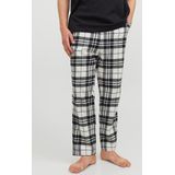 JACK & JONES Pyjamabroek JACRIMON Donkerblauw/Rood/Ecru