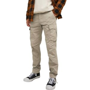 JACK & JONES Ace Tucker Cargoa loose fit - heren cargo broek - beige