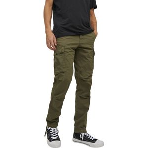 JACK & JONES Ace Tucker Cargoa loose fit - heren cargo broek - groen