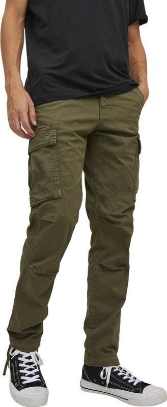 Jack & Jones - JJPSTACE JJTUCKER - Cargobroek - Groen - Loose Fit