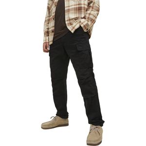 JACK & JONES Ace Tucker Cargoa loose fit - heren cargo broek - zwart