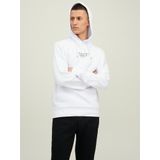 Jack & Jones - Hoodie - Wit - 70% Katoen 30% Gerecycled Polyester