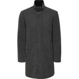 ONLY & SONS - ONSDEVON HIGHNECK WOOL COAT - Heren Jas - Zwart - Wol