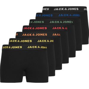 JACK & JONES JUNIOR Boxershort JACBASIC - set van 7 Zwart