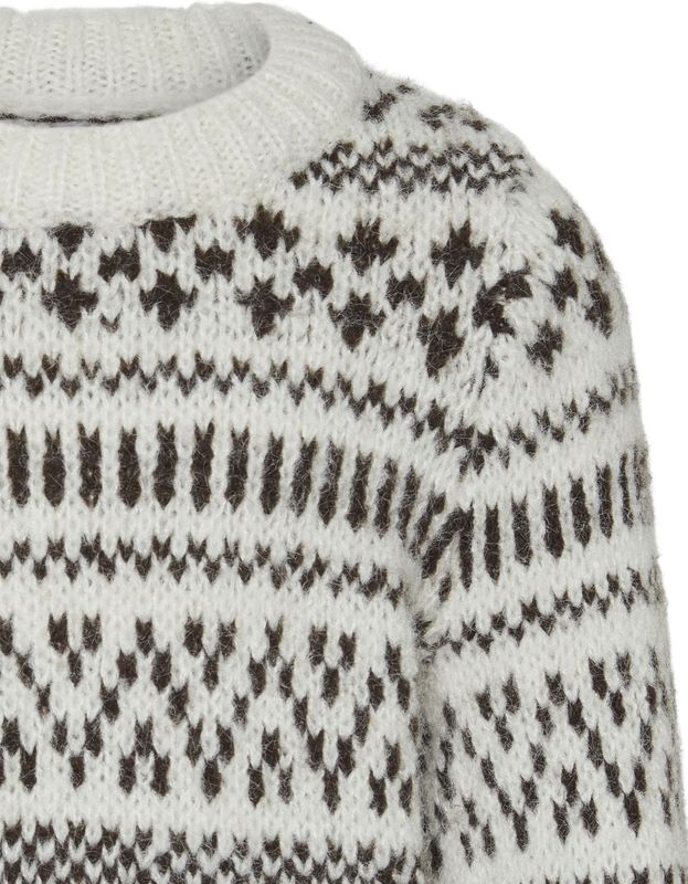 Vmkaira - Gebreide Pullover - O-hals - Lange Mouwen - Ballonmouwen