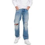 Only & Sons Heren Jeans Broeken ONSEDGE LOOSE 4067 comfort/relaxed Fit Blauw Volwassenen