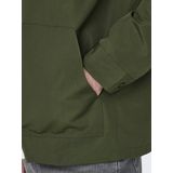 ONLY & SONS ONSMATT HOOD JACKET OTW Heren Jas - Zomerjas - Groen - Capuchon met Trekkoord - Contrasterende Rits - Twee Zakken