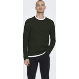Only & Sons - Gebreide Trui - Gestreept - Ronde Hals - Lange Mouwen