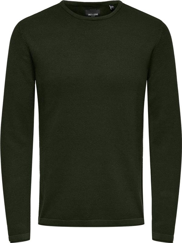 Only & Sons - Gebreide Trui - Gestreept - Ronde Hals - Lange Mouwen