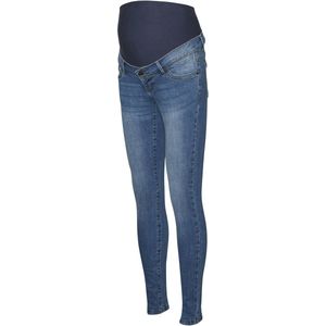 mamalicious Zwangerschapsjeans MLMILA Medium Blauw Denim
