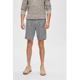 Comfort Fit - Herenshorts - Groen - Biologisch Katoen - Verstelbaar Koord