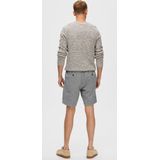 Comfort Fit - Herenshorts - Groen - Biologisch Katoen - Verstelbaar Koord