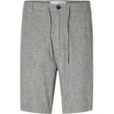 Comfort Fit - Herenshorts - Groen - Biologisch Katoen - Verstelbaar Koord