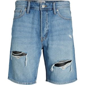 JACK & JONES Chris Original Shorts regular fit - heren jeans korte broek - denimblauw