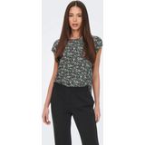 Only Onlvic s s Aop Top Noos Ptm Dames t-Shirt
