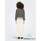 Only Trui Onlgeo Life Pullover Knt 15268015 Oatmeal/melange/black Dames