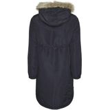 MAMALICIOUS Jas MLJESSI van Gerecycled Polyester Donkerblauw