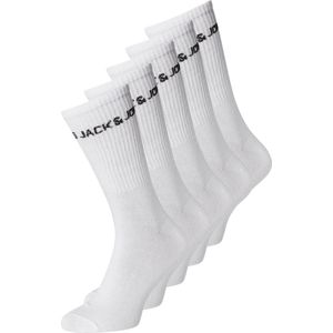 Jack & Jones - Junior - 5-Pack - Witte - Sportsokken