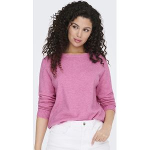 Only - Lesly Kings - Gebreide Damespullover - Mêlee - Viscosemix