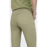ONLY Chino voor dames, hoge taille, Sage Green, S / 31L