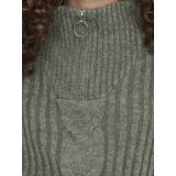 Jacqueline de Yong Trui Jdyandrea Zip Cable Pullove Knt 15242811 Kalamata Dames