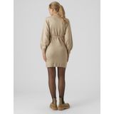 Mamalicious - Newanne - Maternity Jurk - Lang Mouw - Melange