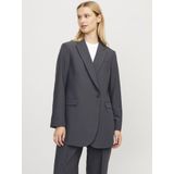 Jack & Jones Mary - Dubbelrijgs Blazer - Grijs - 79% Gerecycled Polyester