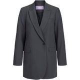 Jack & Jones Mary - Dubbelrijgs Blazer - Grijs - 79% Gerecycled Polyester