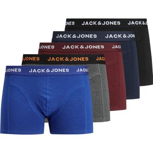 Jack and Jones - Boxershorts - Multipack - Blauw, Grijs, Rood, Navy, Zwart - Katoen