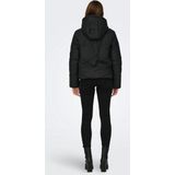 Capuchonjack - Zwart - 100% Polyester - Casual Fit