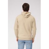 Basic Hoodie Sweat - Heren Hoodie Met Capuchon - Donker Beige
