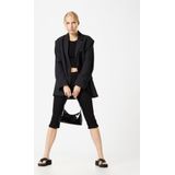 VERO MODA Vmjude Flex Mr Knickers Dnm Mix Noos Damesjeans, zwart.