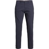 JACK & JONES Chino-broek heren jpstkane jjdave akm , navy blazer , 31W / 32L